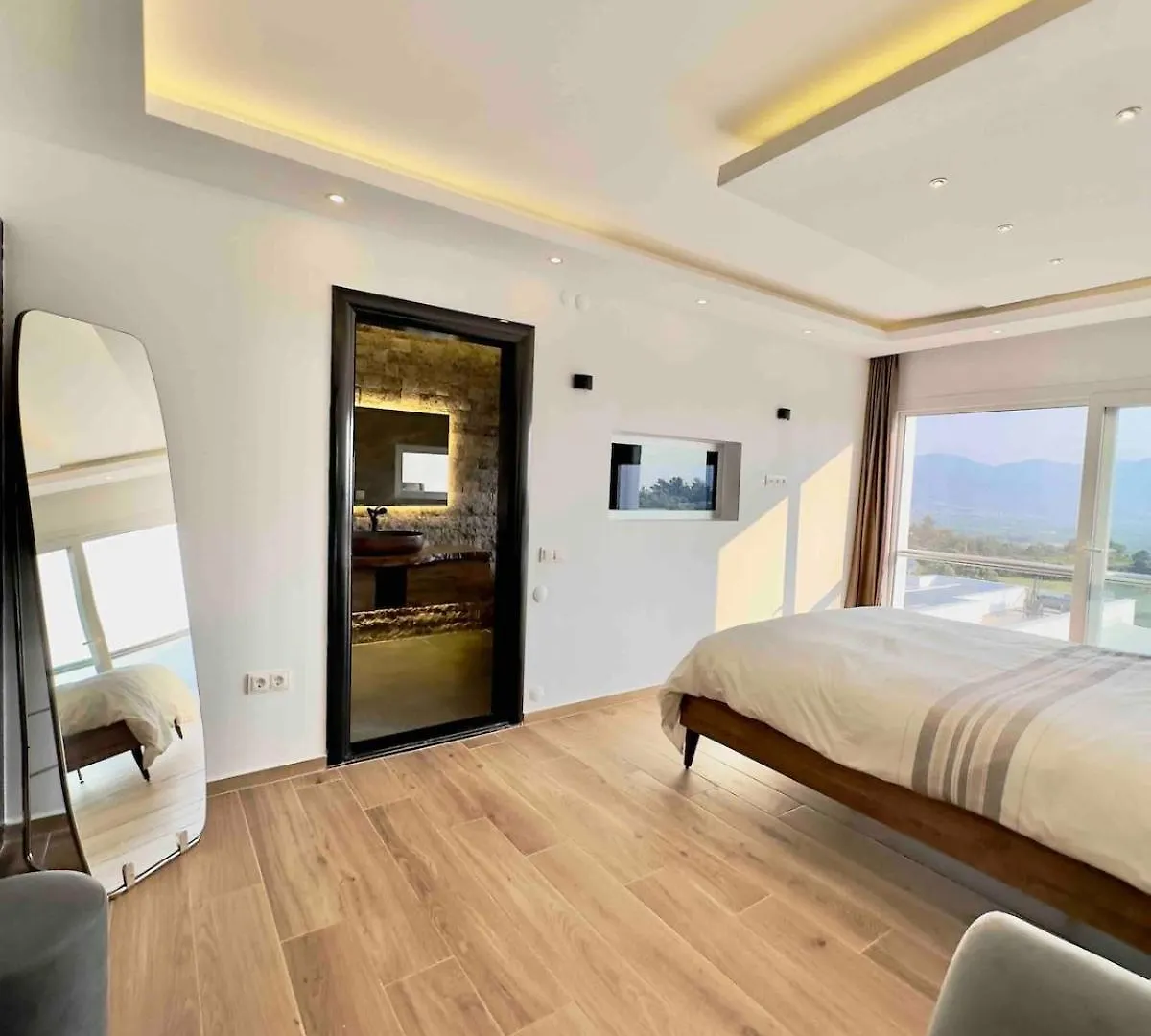 Luxusvilla Mit Panorama-Meerblick 20M Privatpool Kusadası